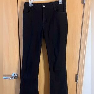 SHEIN Tall Women's black flair Jeans